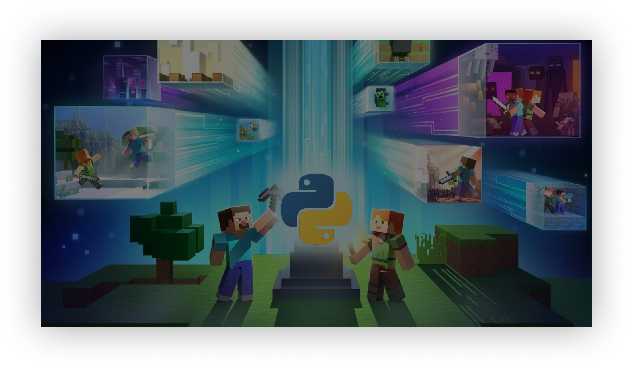 Программирование в Minecraft на Python | Кодибара